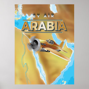 Arabië Travel Poster