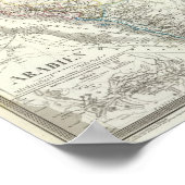 Arabien - Arabisch schiereiland Poster (Hoek)