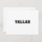 Arabieren Briefkaart (Voorkant / Achterkant)