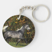 Arabieren die lopen: herfst sleutelhanger (Achterkant)