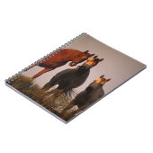 Arabieren op zonsondergang notitieboek (Linkerzijde)