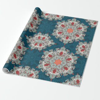 Arabisch Boho Elegant Geometrisch Marokkaans Retro Cadeaupapier