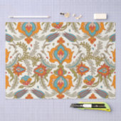 Arabisch Boho Elegante Floral Marokkaanse Peacock Tissuepapier (Craft)