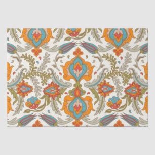 Arabisch Boho Elegante Floral Marokkaanse Peacock Tissuepapier