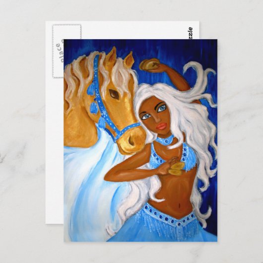 Arabisch Briefkaart (Voorkant / Achterkant)