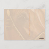 Arabisch briefkaart van de Egyptische prinses (Achterkant)