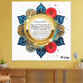 arabisch canvas afdruk (Insitu (Woonkamer))