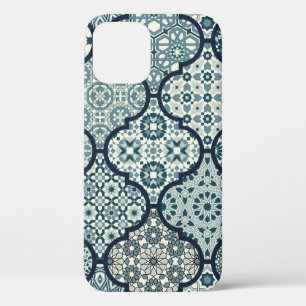 Arabisch decoratief azulejos tegels patchwork isla iPhone 12 hoesje
