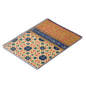 Arabisch decoratief design (kleurenlitho) notitieboek (Linkerzijde)