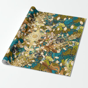 Arabisch  decoratief ornament. Mandala patter Cadeaupapier