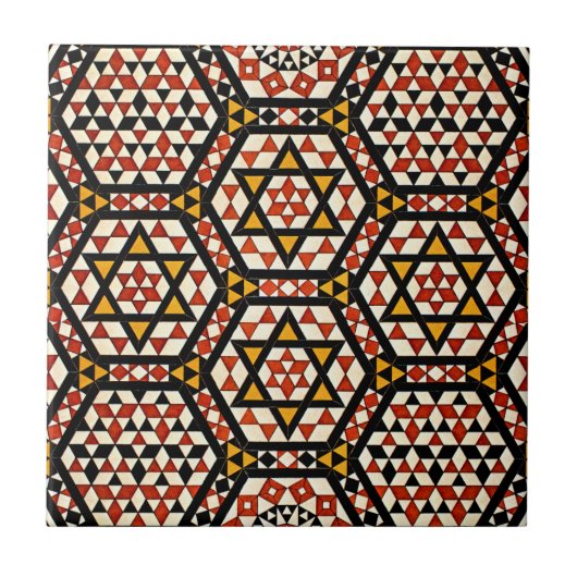 Arabisch design #12 bij Emporio Moffa Tegeltje (Voorkant)
