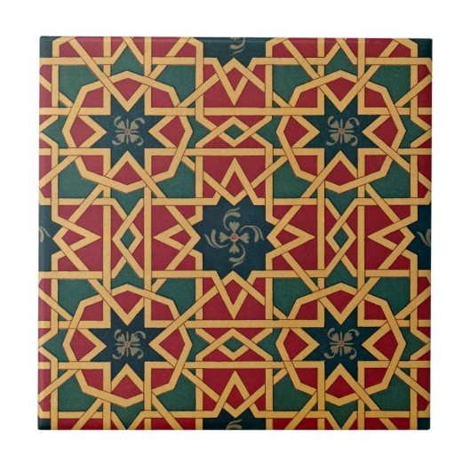 Arabisch design #1 op Emporio Moffa Tegeltje (Voorkant)