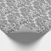 Arabisch kalligrafie cadeaupapier (Hoek)