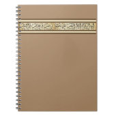 Arabisch kalligrafiepatroon notitieboek (Voorkant)