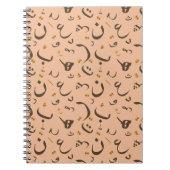 Arabisch kalligrafiepatroon notitieboek (Voorkant)