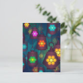 Arabisch lampje voor het Midden-Oosten Briefkaart (Staand voorkant)
