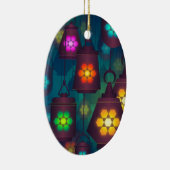 Arabisch lampje voor het Midden-Oosten Keramisch Ornament (Rechts)