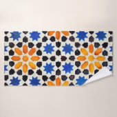 Arabisch mozaïek van tegels in Marokkaanse stijl, Badhanddoek (Badhanddoek)