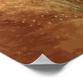 Arabisch Nights Genie van Edmund Dulac Poster (Hoek)