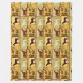  Arabisch paard Fleece Deken (Voorkant)