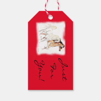 Arabisch Paard Gift Labels Cadeaulabel