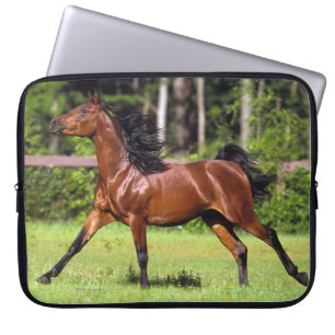 Arabisch paard met vlucht 2 laptop sleeve