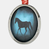 arabisch paard metalen ornament (Links)