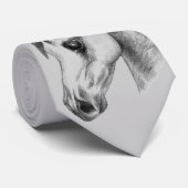 Arabisch paardenhoofd stropdas (Opgerold)