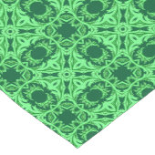 arabisch patroon - Emerald Green Korte Tafelloper (Hoek)