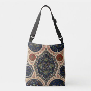 Arabisch retro patroon crossbody tas