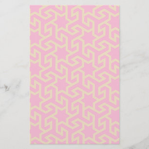 Arabisch Star-vormig patroon Briefpapier