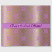 Arabisch vogelgrieppapier cadeaupapier (Vlak)