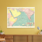 Arabisch Zee Canvas Afdruk (Insitu (Woonkamer))