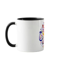 Arabische alfabet shuffle kleur