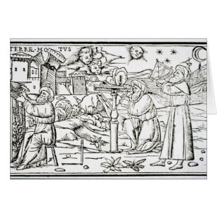 Arabische astrologen, kopie van een afbeelding van