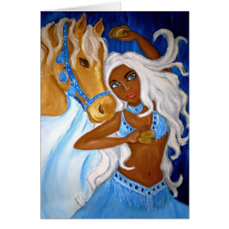 Arabische blauwe kaart