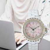 Arabische cijfers Vrouwenhorloge – Elegante Rhines Horloge