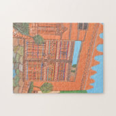 Arabische deurpuzzel legpuzzel (Horizontaal)