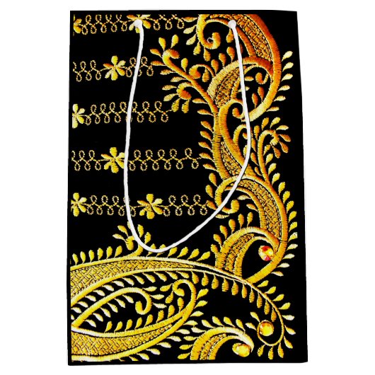 Arabische Embroidery Medium Cadeauzakje (Voorkant)