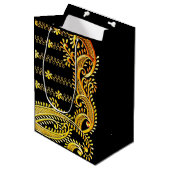 Arabische Embroidery Medium Cadeauzakje (Voorkant Gekanteld)