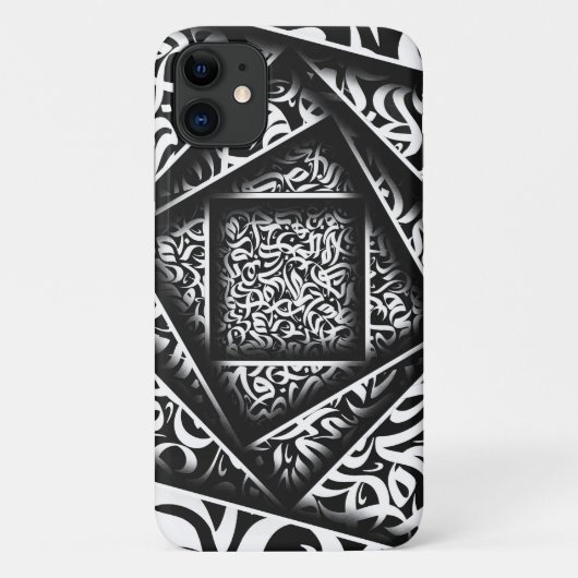 Arabische Kalligrafie 3d Case-Mate iPhone Case (Achterkant)
