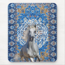 Arabische kalligrafie paard