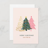 Arabische kerstkaart bedankkaart (Voorkant / Achterkant)