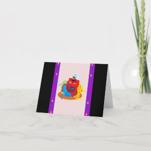 Arabische koning feestdagen kaart