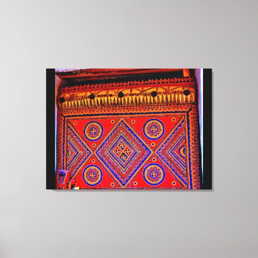 Arabische kunst canvas afdruk (Voorkant)