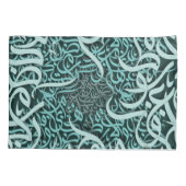 Arabische letters tiffany kussensloop (Achterkant)