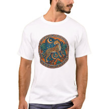 Arabische Luipaard Mandala Exotische Woestijn Kuns