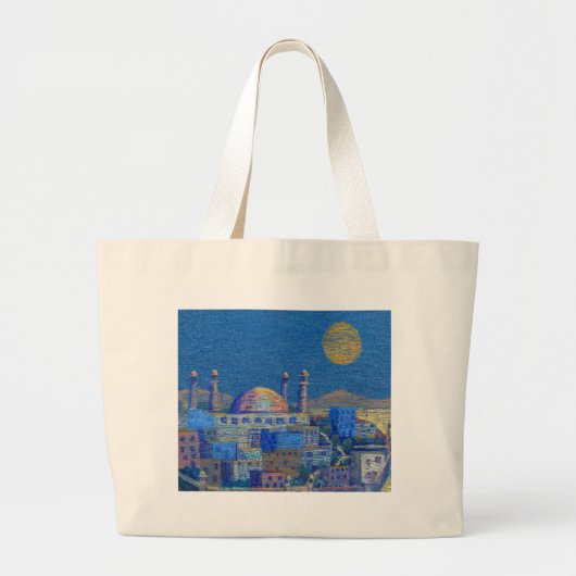Arabische Nacht Grote Tote Bag (Voorkant)