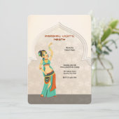 Arabische Nacht Kaart (Staand voorkant)