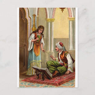 Arabische nachten briefkaart